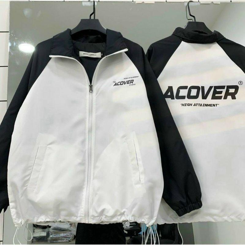 Áo khoác Dù Acover Nam Nữ unisex Form Rộng Phong Cách Ulzzang