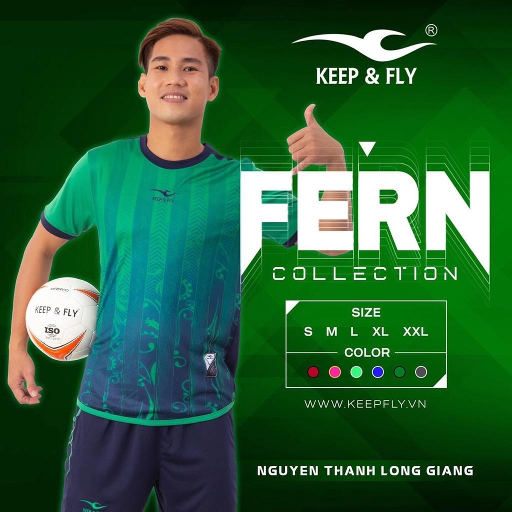 Bộ Bóng Đá Không Logo Keep &amp; Fly FERN - Thấm hút tốt, thoải mái, mềm mại