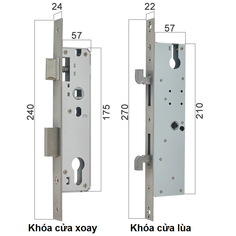 Khóa Cổng Cửa Lùa Vân Tay Mã Số Thẻ Từ Wifi SHP-DLS9