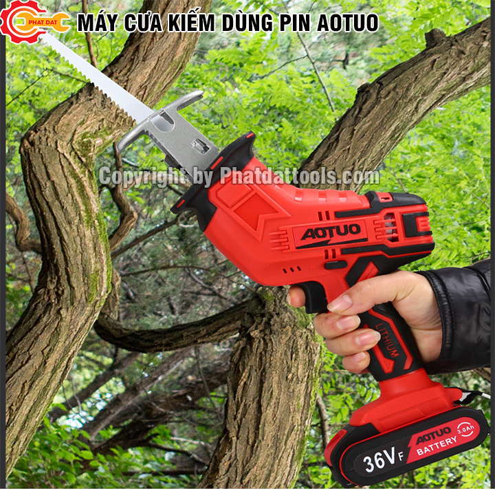 Máy cưa kiếm dùng pin Aotuo