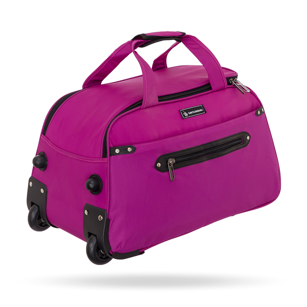 Túi Kéo Du Lịch / Túi Xách Du Lịch Có Cần Kéo Thương Hiệu Santa Barbara SBT9037 - Purple