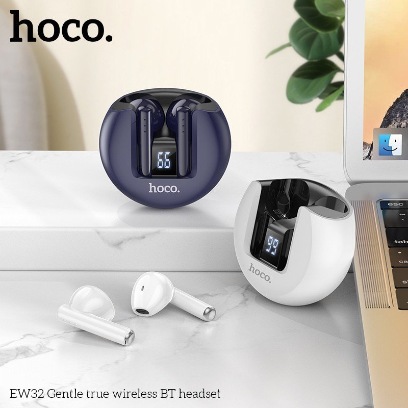 Tai Nghe Bluetooth Dành Cho Hoco. TWS EW32 V5.3 Cực Hay Pin 4h Có LCD Hàng Chính Hãng Dành Cho Điện Thoại Hàng Chính Hãng