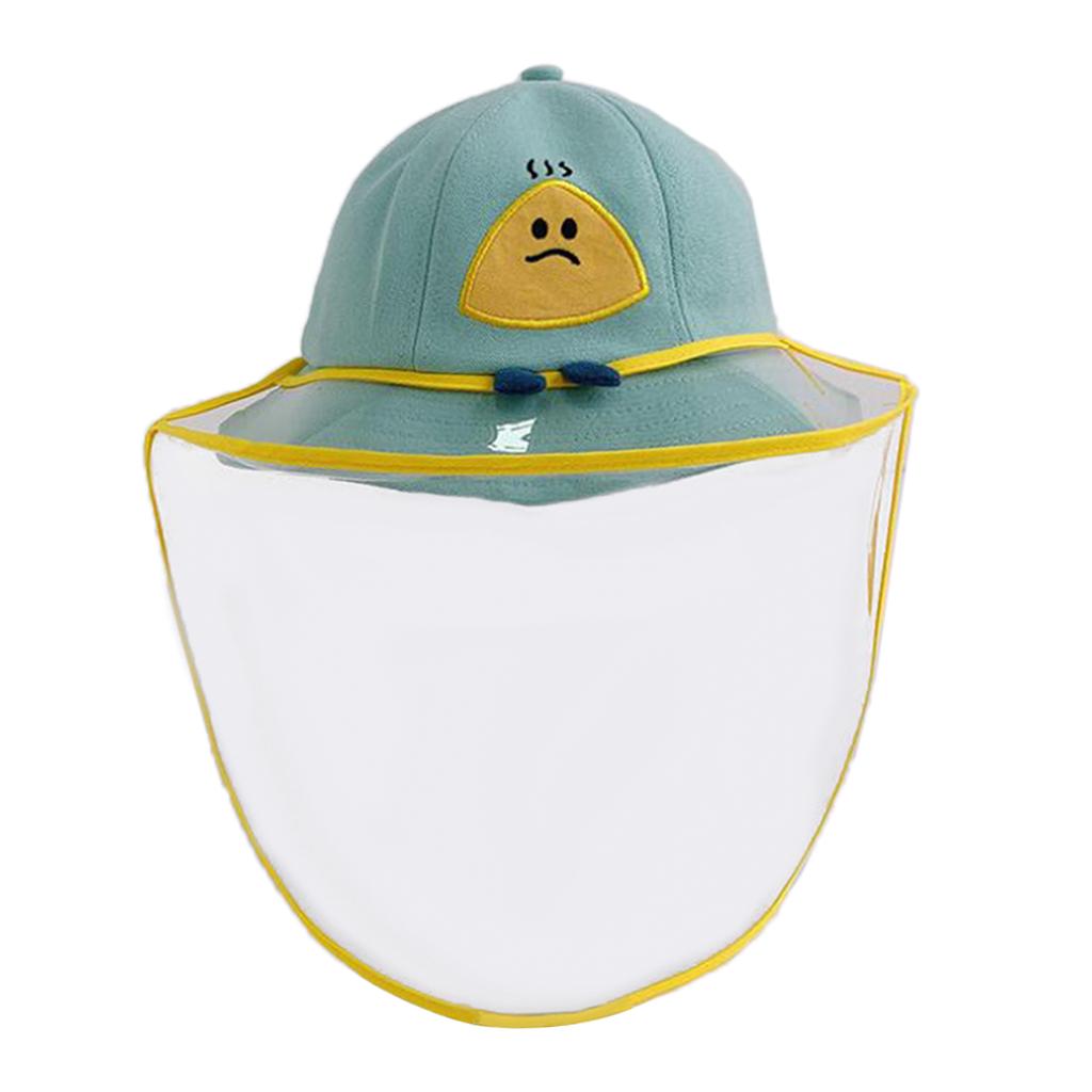 3pcs UV Protection Hat for Kids Beige Orange Green