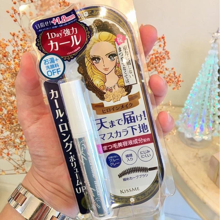 Mascara Lót Nền Chống Trôi, Nâng Dài Mi Kissme Heroine Make Curl Keep Mascara Base  (6g)