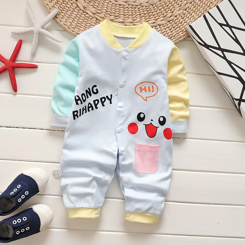 Bodysuit, body tay dài cho bé chất cotton thoáng khí, hình in đẹp sắc nét HOT