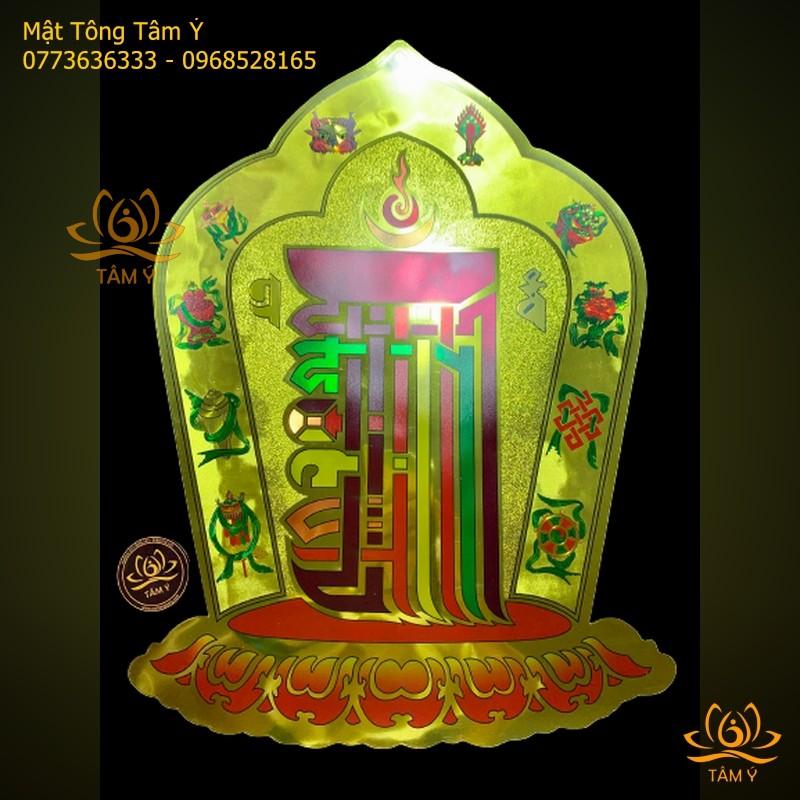 Miếng dán Thời Luân Kim Cang Kalachakra