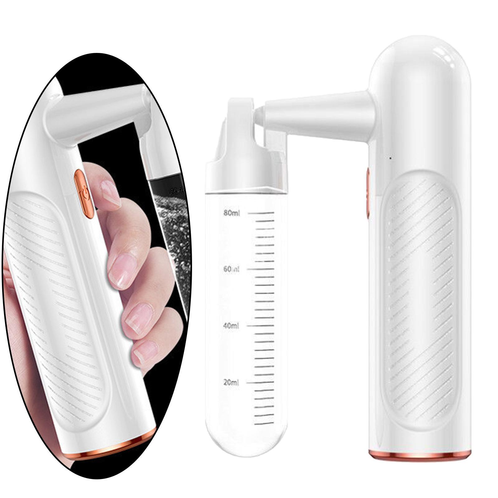 2x Rechargeable Handheld Nano Steam Fogger Machine Nano Mist Disinfect Sprayer Skin Care Women Facial Sprayer for Home Bedroom