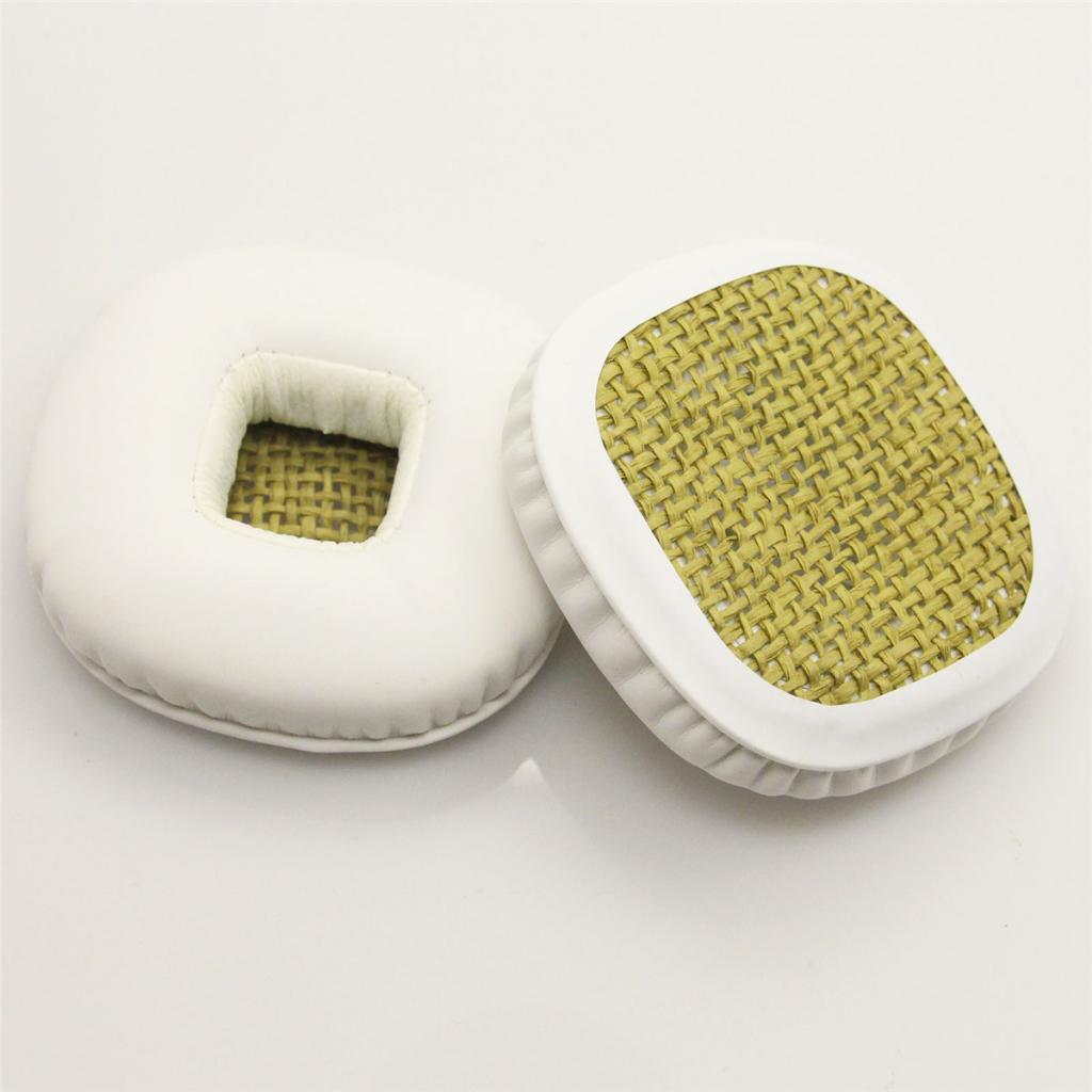 Replacement Ear Pads Cushions for Major Headphones Black+White
