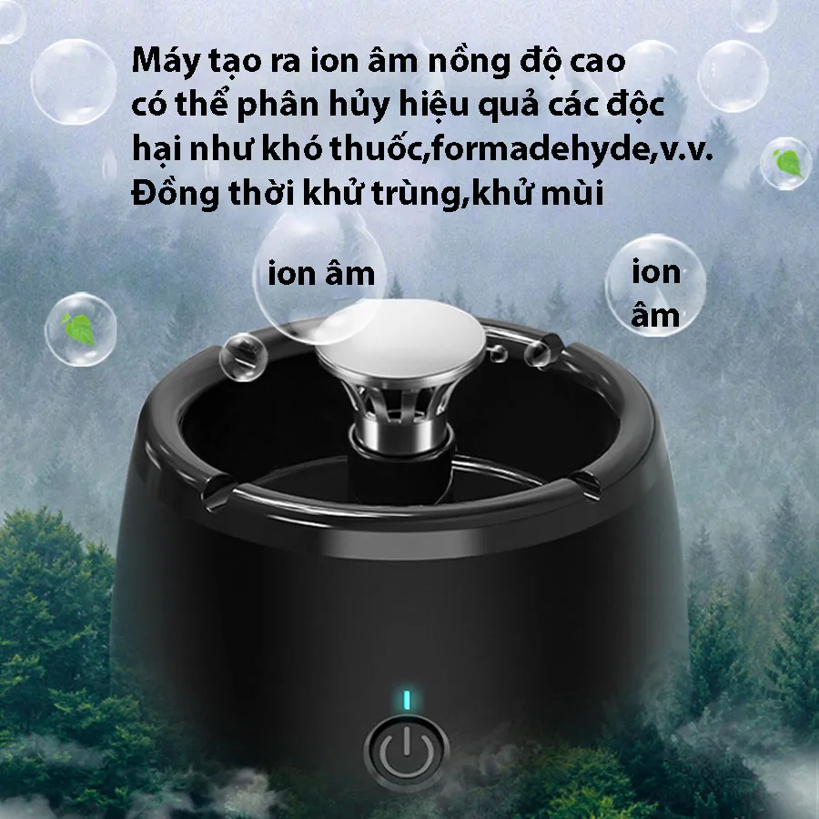 Gạt Tàn -Điện Tử Lọc Không Khí thông minh - K1564