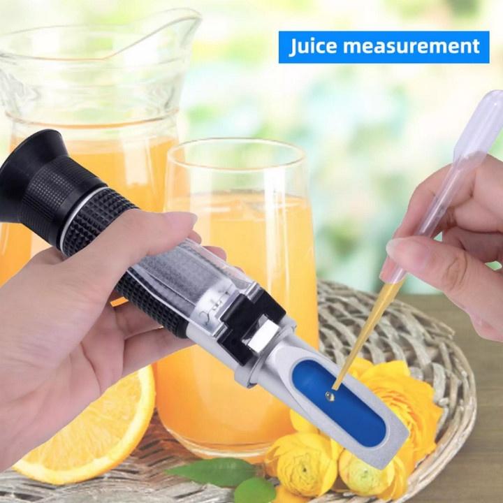 Khúc xạ kế đo đường hiệu quả nhanh chóng Brix % SG Wort 1.000 to 1.130