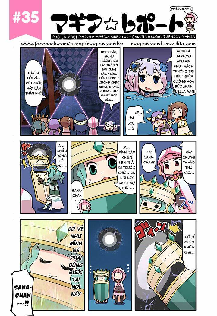 magiareport - mahou shoujo madoka magica side story [magia record] senden manga chapter 33 3