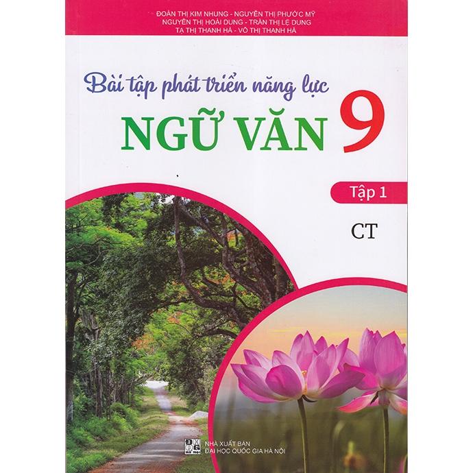 Sách - Bài tập phát triển năng lực Ngữ văn 9 tập 1 (Chân trời)