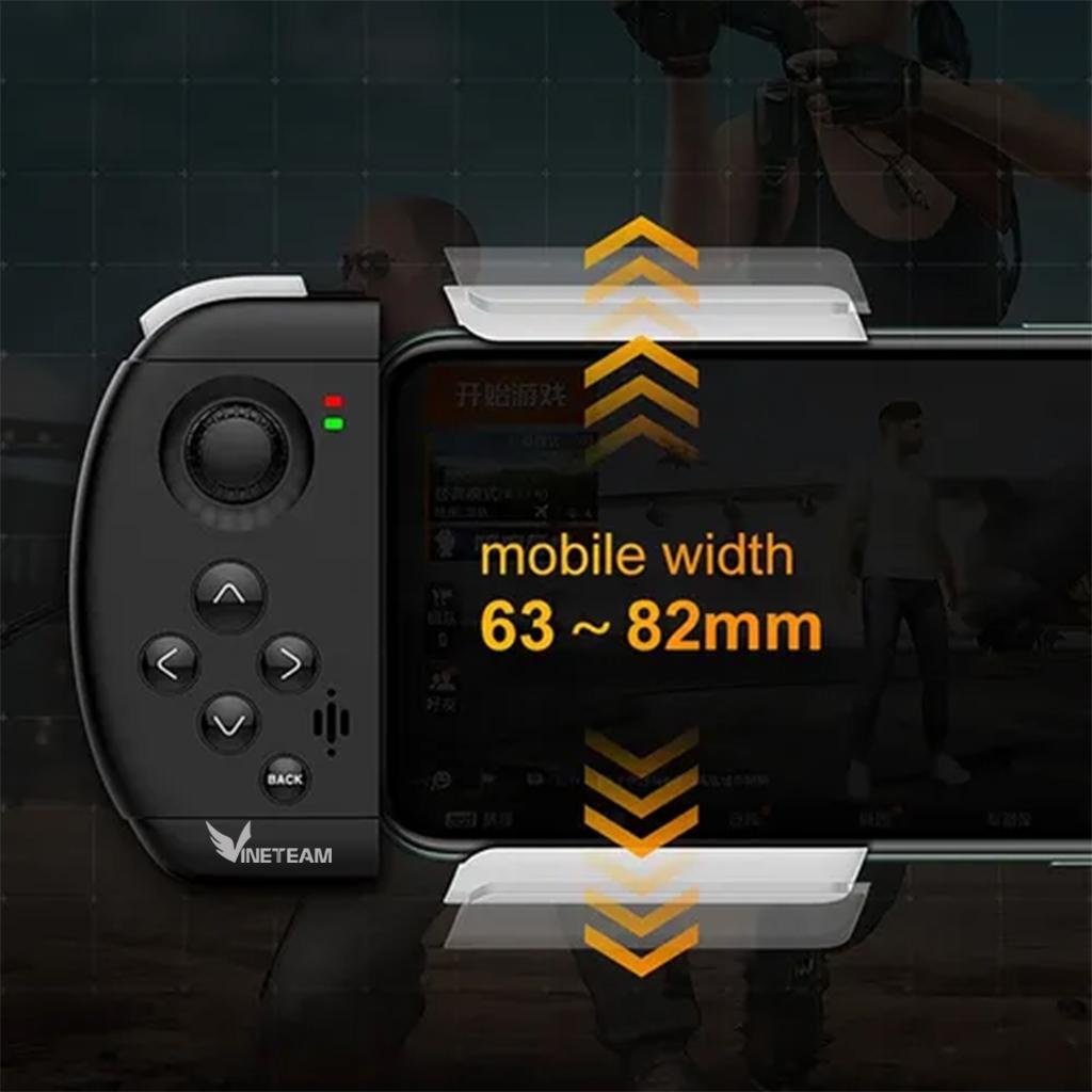 Tay Cầm Chơi Game Một Bên VINETTEAM MOBA ,Tay Cầm Chơi Game PUBG Không Dây Một Tay Dành Cho IOS- 4090- Hàng Nhập Khẩu