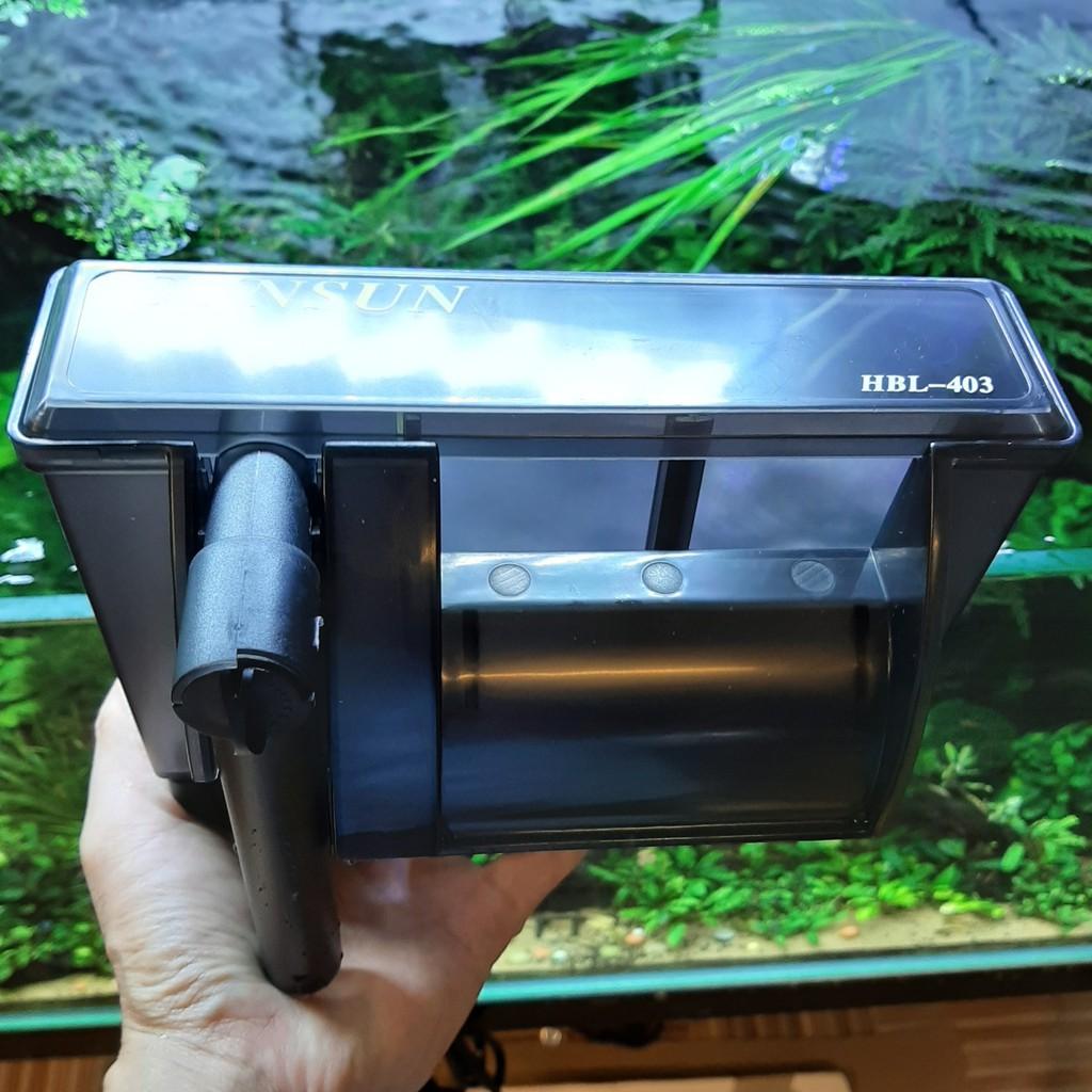 Lọc Thác SUNSUN HBL-402 / HBL-403 / HBL-501 || Máy lọc thác mini cho bể cá cảnh nhỏ, bể thuỷ sinh để bàn