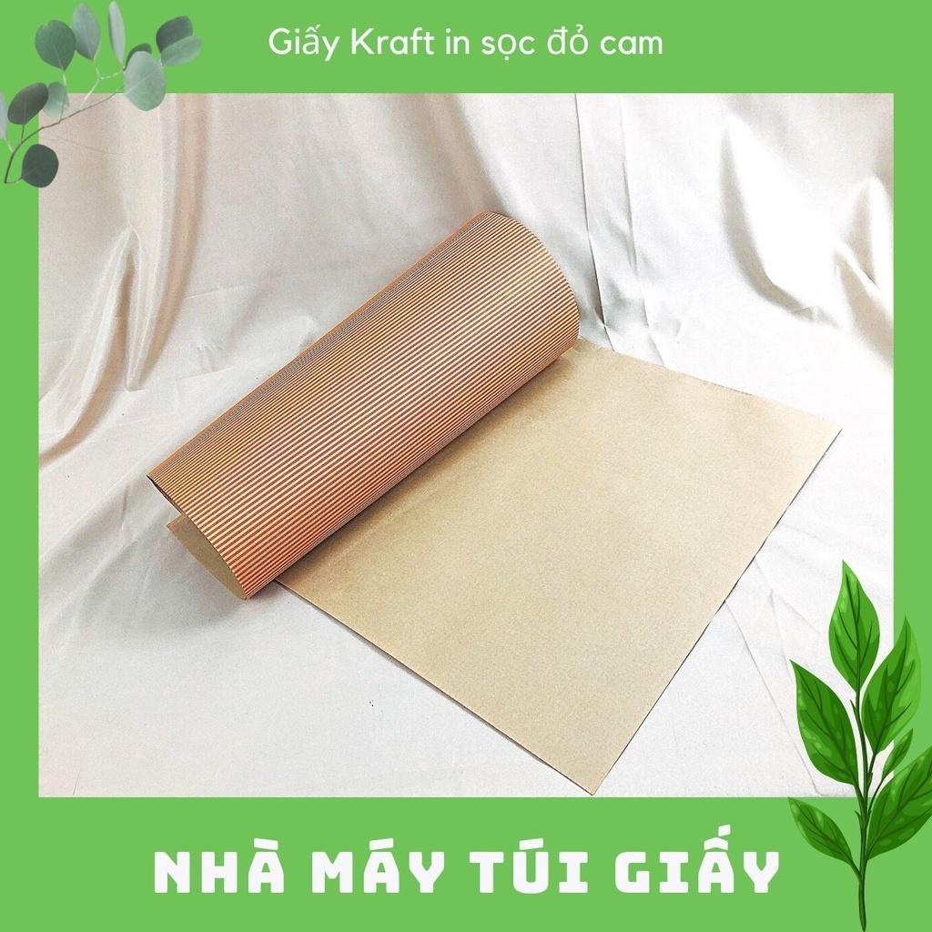 Tờ giấy Kraft - Xi măng gói quà, giấy gói hoa, vẽ giấy rập. đa năng