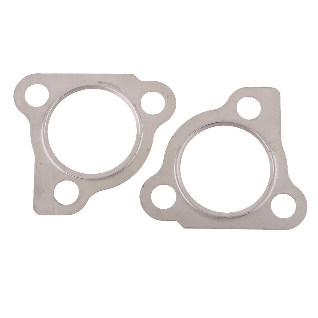 2PCS Turbine Turbo Charger Exhaust Down Pipe Gasket For Audi Golf KKK K03