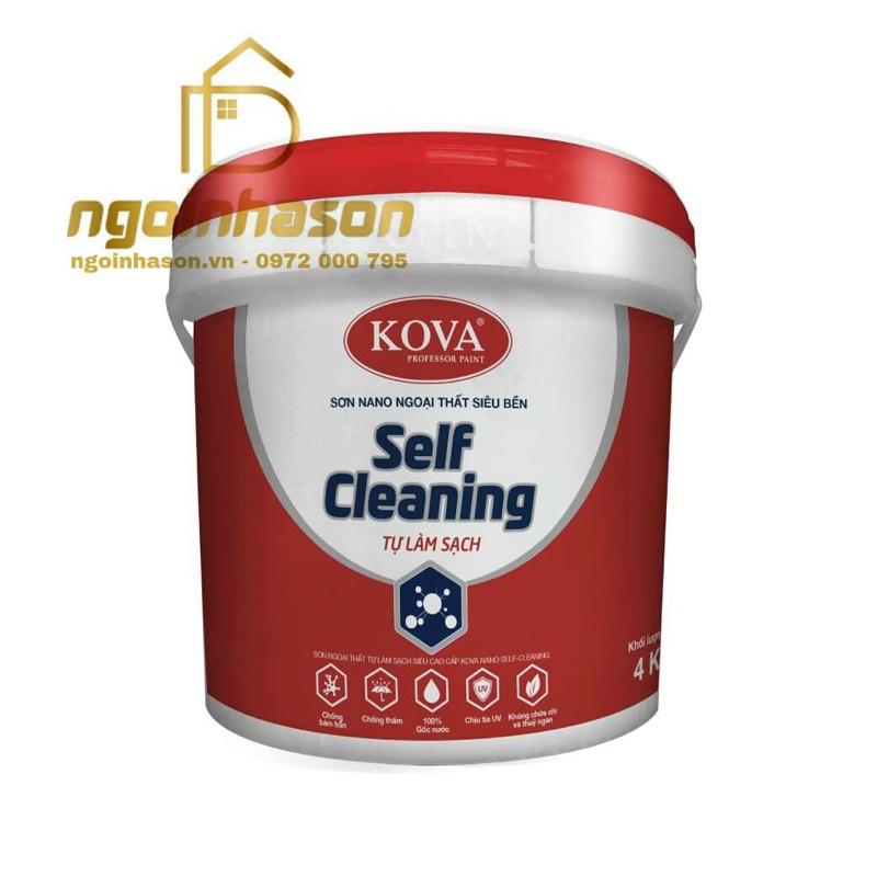 Sơn nước cao cấp tự làm sạch KOVA 4KG