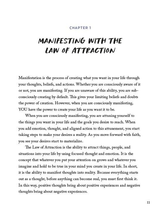 Sách - Law of Attraction Manifestation Journal : A Guided Journal for Manifesting Y by Latha Jay