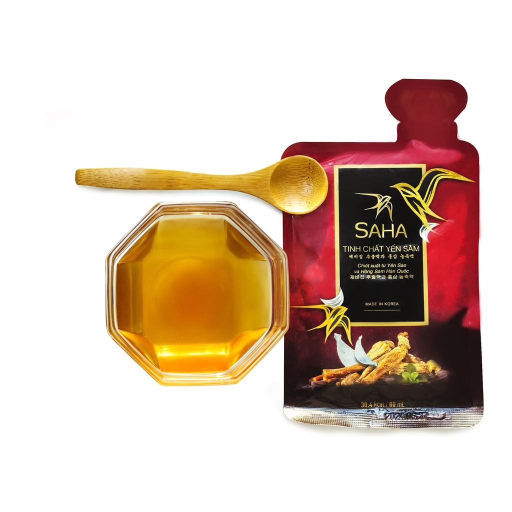 Tinh chất Yến Sâm Saha gói 80ml