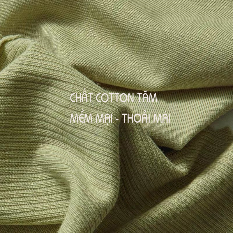 Hình ảnh Áo Lót Nữ Cotton Không Gọng Đệm Mỏng, Áo Lót Thun Tăm Dáng Thể Thao B042
