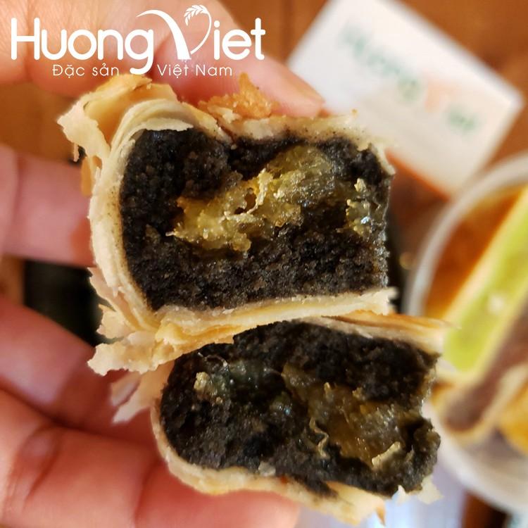 Bánh pía chay thập cẩm 4 vị khác nhau 400g, bánh pía chay Sóc Trăng Tân Huê Viên