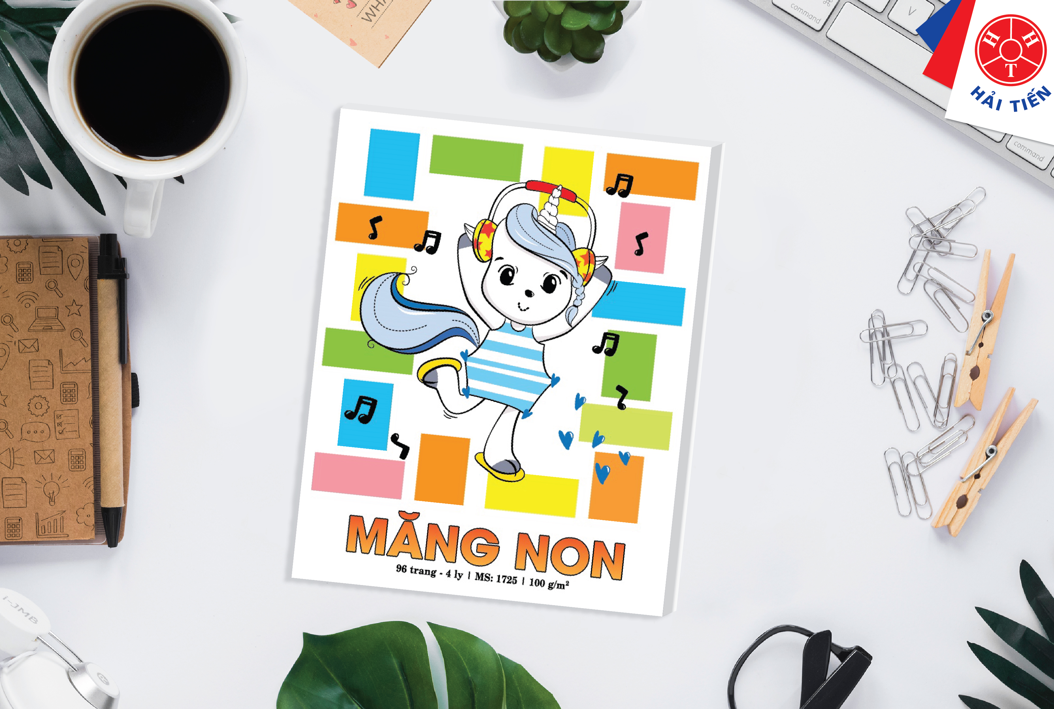 Lốc Tập 4 ly caro Hải Tiến - Măng Non