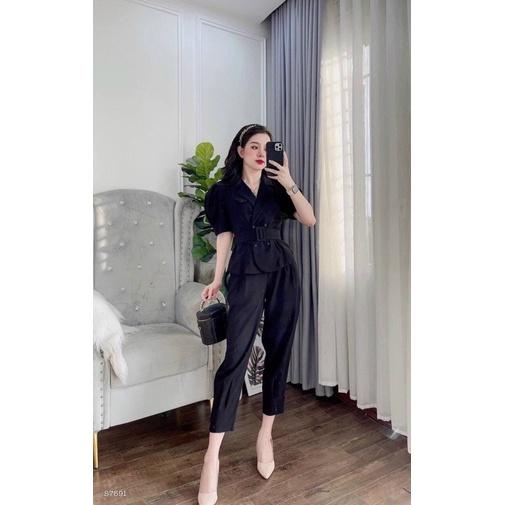 SET ÁO VEST KÈM QUẦN BAGGY