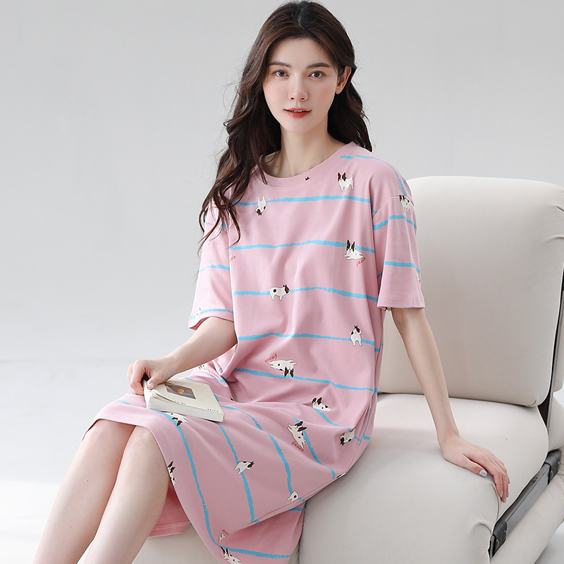 Váy mặc nhà cotton 8841