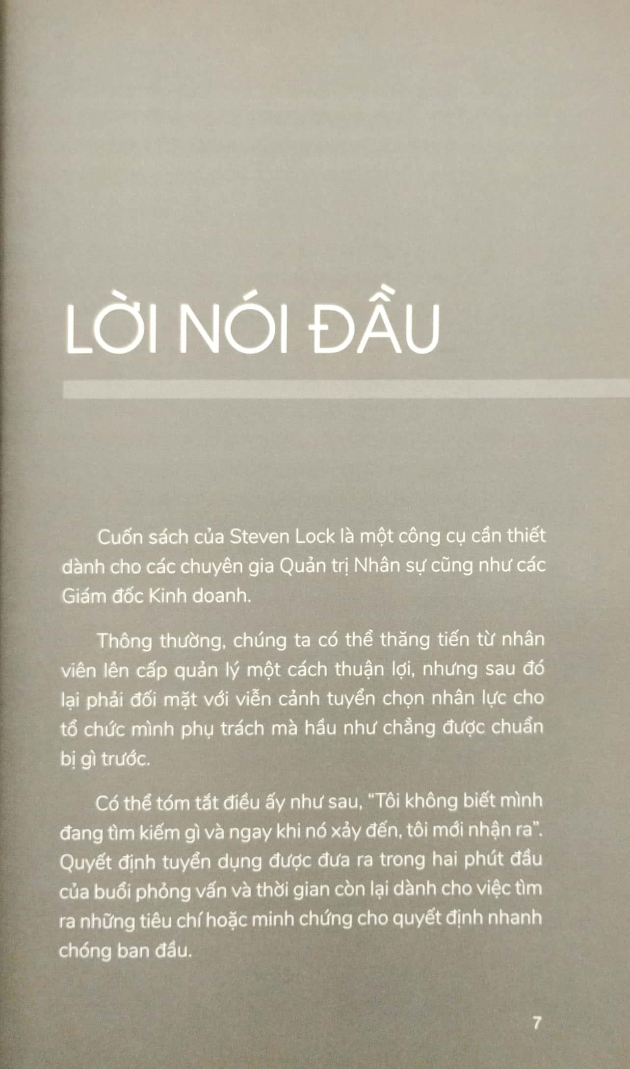 Tìm Đúng Người Tài