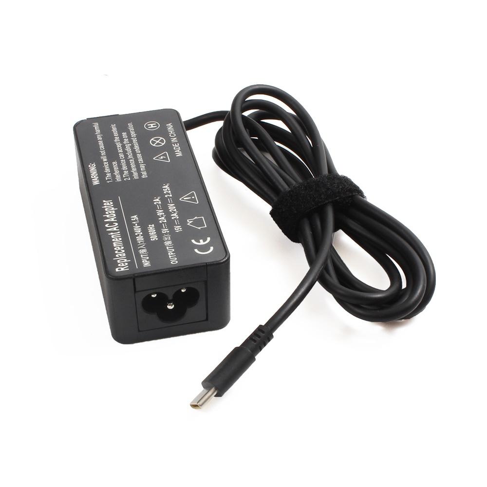 Bộ Sạc Usb C 45w Adlx45Yc3A Cho Lenovo Thinkpad X270 E490 X1 Tablet Yoga 4 5 6 730