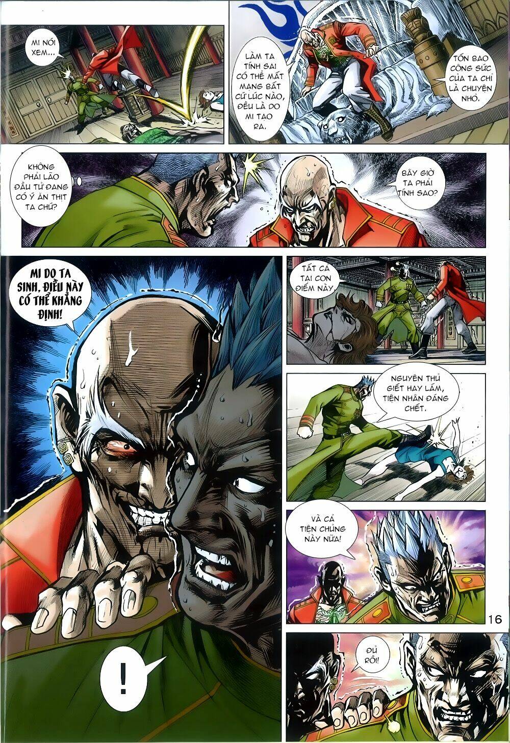 tân tác long hổ môn chapter 811 16