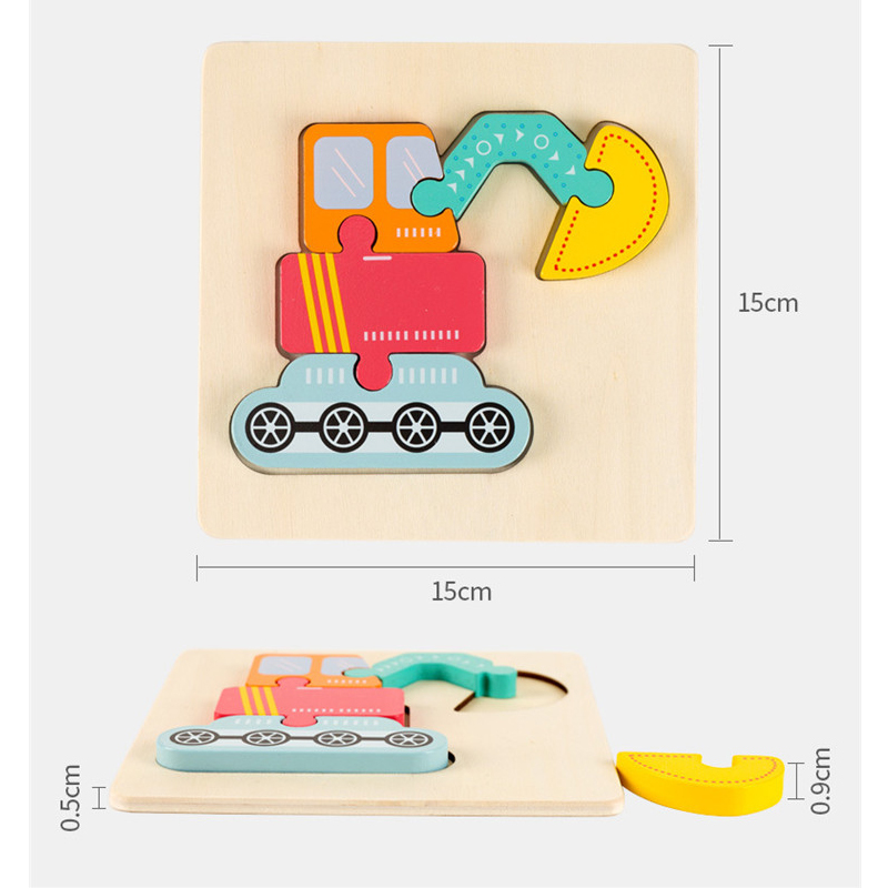 Bảng ghép hình gỗ nổi cho bé tập tư duy ghép hình Tranh xếp hình gỗ cho bé