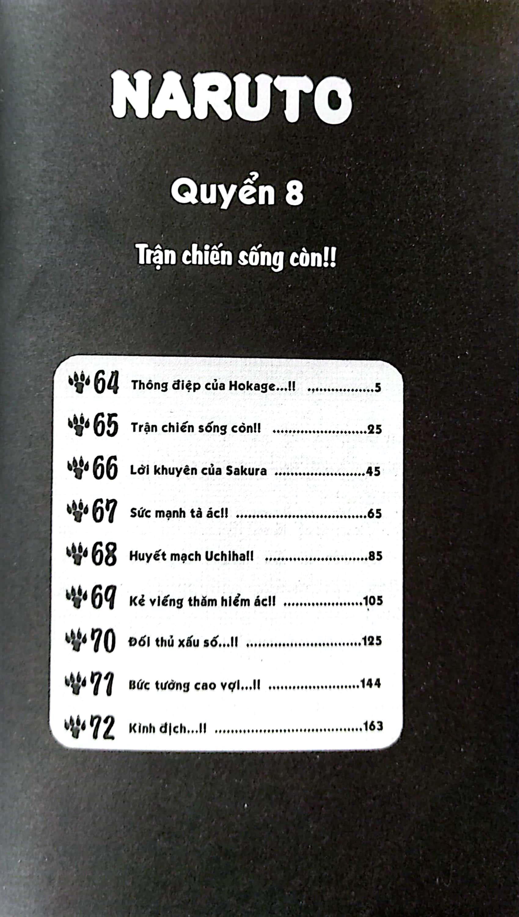 Naruto - Tập 8: Trận Chiến Sống Còn!! (Tái Bản 2022)