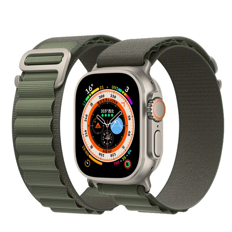 Dây Đeo Thay Thế Bằng Vải Ren Sport Cho Đồng Hồ Thông Minh Apple Watch Ultra 49mm Series 8 7 6 5 4 3 Size 38/40/41/42/44/45 mm- Hàng Chính Hãng