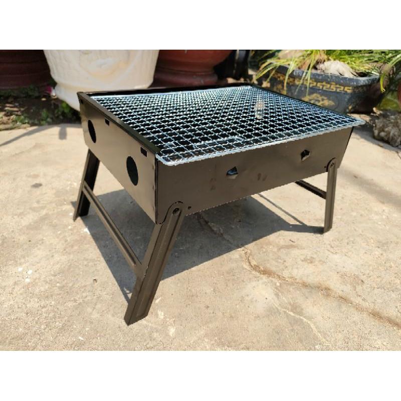 Bếp Nướng Than Hoa Portable Có Quai Xách Gấp Gọn - Lò Nướng Than