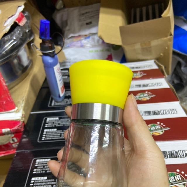 Dụng cụ xay nghiền tiêu cầm tay thủy tinh