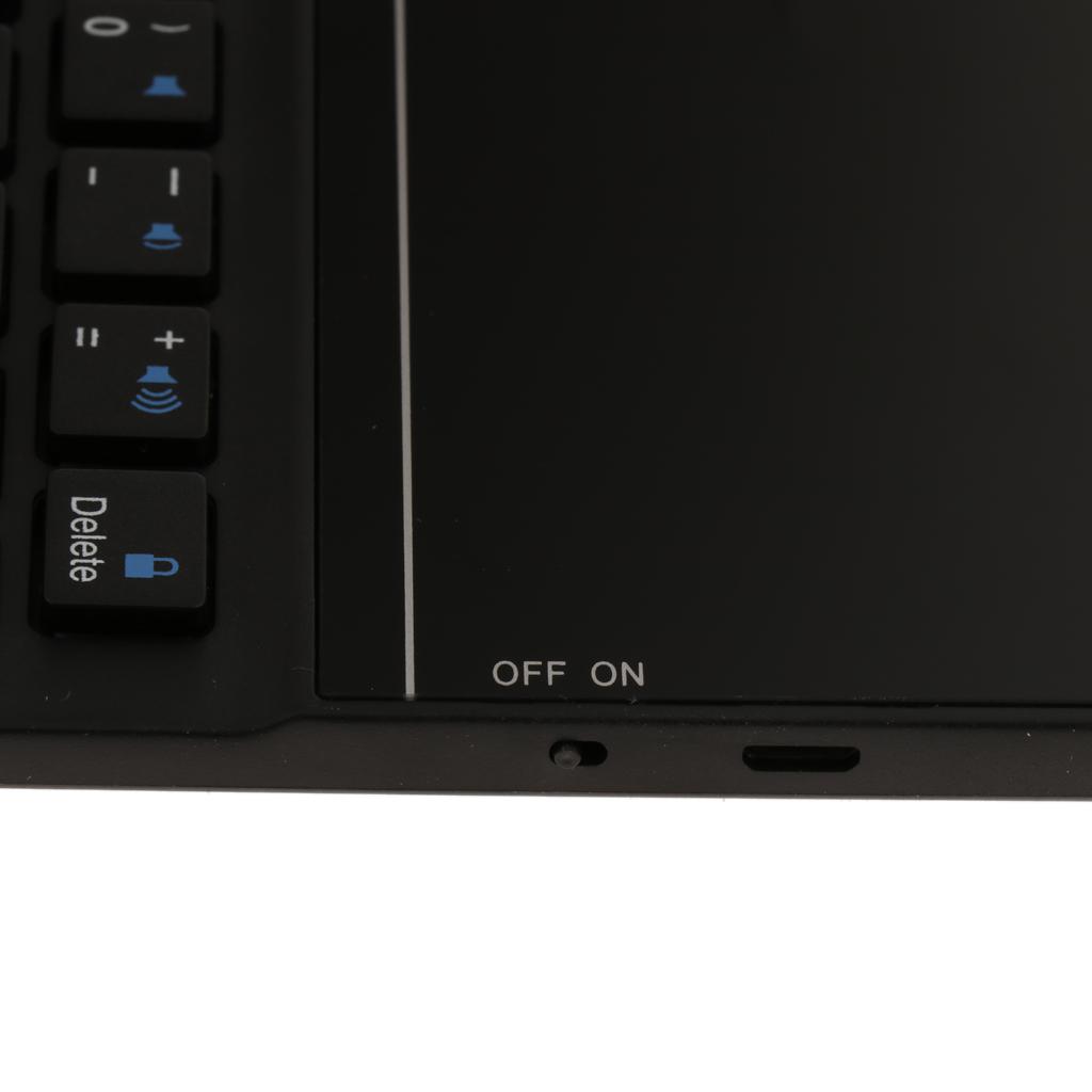 Glass Bluetooth 3.0 Removable Keyboard Case Cover for iPad 9.7''