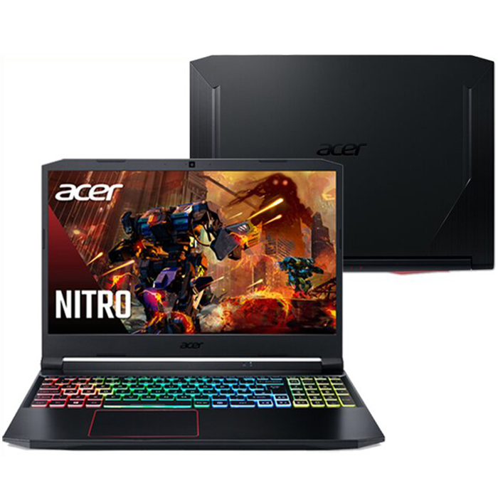 Laptop Acer Nitro 5 2020 AN515-55-5923 NH.Q7NSV.004 (Core i5-10300H/ 8GB DDR4 3200MHz/ 512GB SSD M.2 PCIE/ GTX 1650Ti 4GB GDDR6/ 15.6 FHD IPS, 144Hz/ Win10) - Hàng Chính Hãng