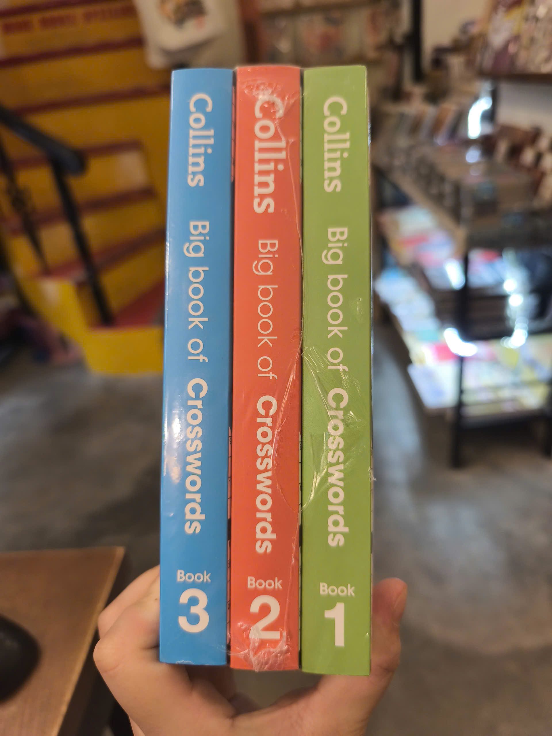 Sách - Big Book of Crosswords (Set 3 Books) | Trò chơi ô chữ / Ngoại văn Nhập khẩu / Sách giải trí