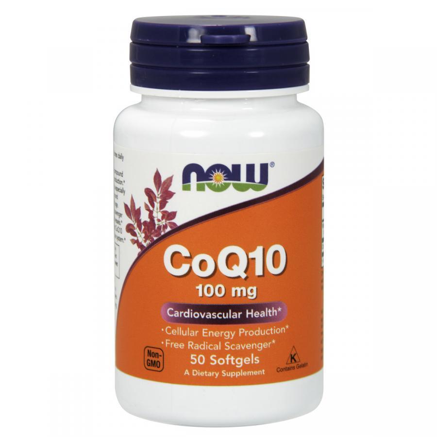 Thực Phẩm Chức Năng CoQ10 100mg NOW Foods USA – Chống oxi hóa, tai biến tim mạch, giảm cholesterol, điều hòa huyết áp