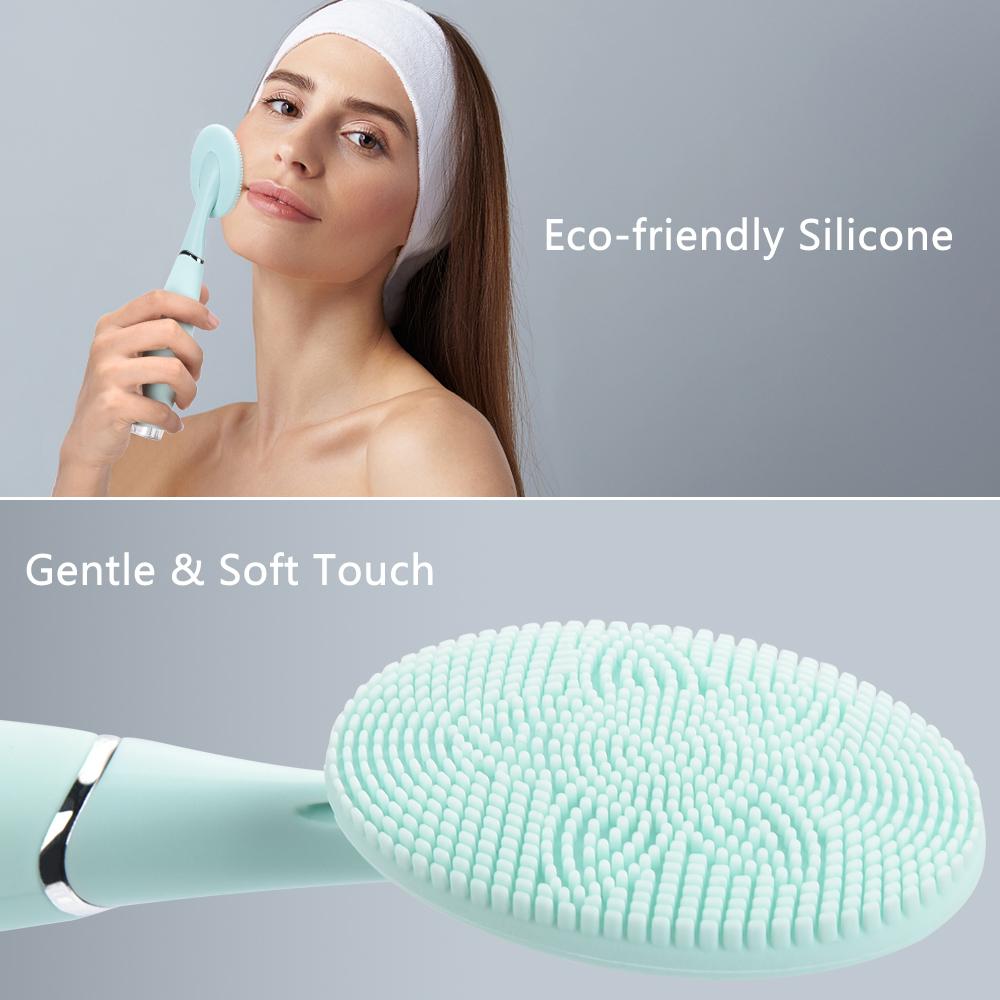 Làm Sạch Da Mặt Bàn Chải Silicon Chống Thấm Nước Làm Sạch Dụng Cụ Di Động Điện Cầm Tay Cọ Rửa Mặt Mini Pore Cleaner