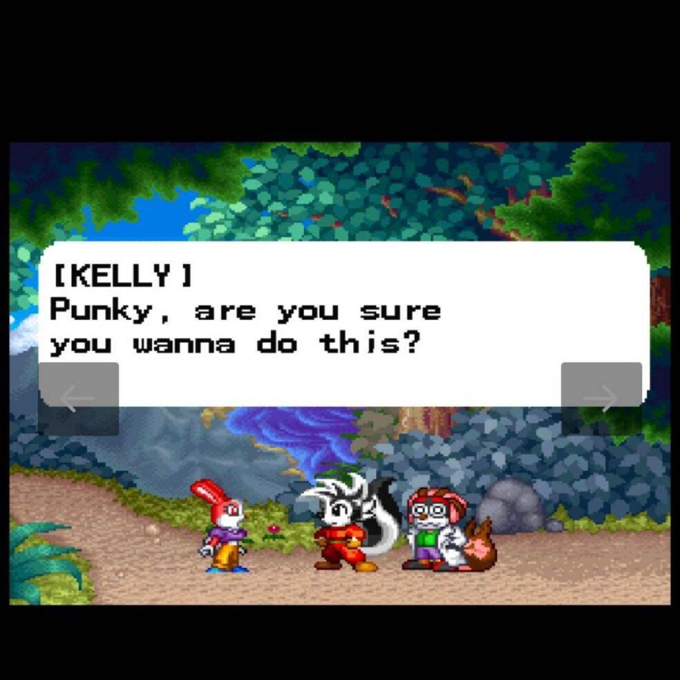 Game ps1 punky skunk