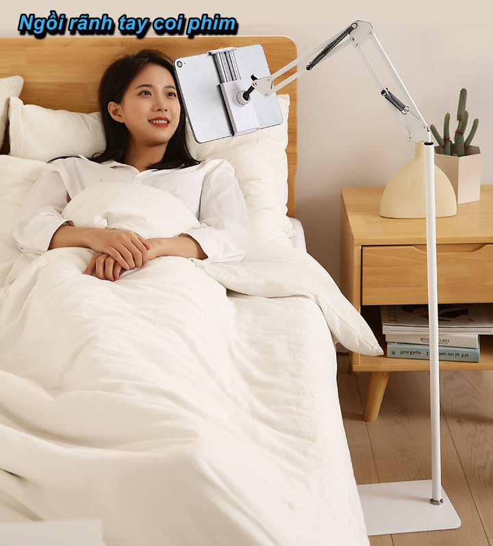 Giá Đỡ Dành Cho Người Lười Đặt Sàn White Storm - Home and Garden