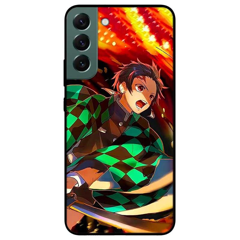 Ốp lưng dành cho Samsung S22 - S22 Plus - S22 Ultra - Anime Áo Sọc Xanh