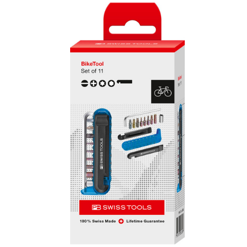 Bộ Dụng Cụ Xe Đạp Bike Tools PB Swiss Tools PB 470.Blue.CBB Màu Xanh Đóng Trong Hộp Giấy Cao Cấp Sản Xuất Tại Thụy Sỹ