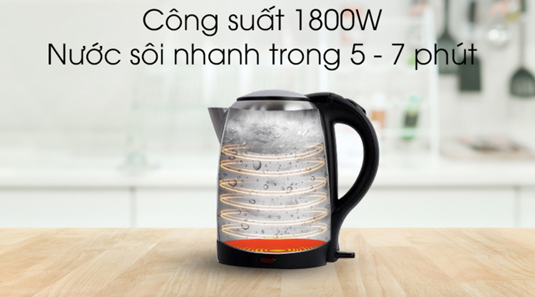 Bình Đun Siêu Tốc MS17 - Hàng Chính Hãng