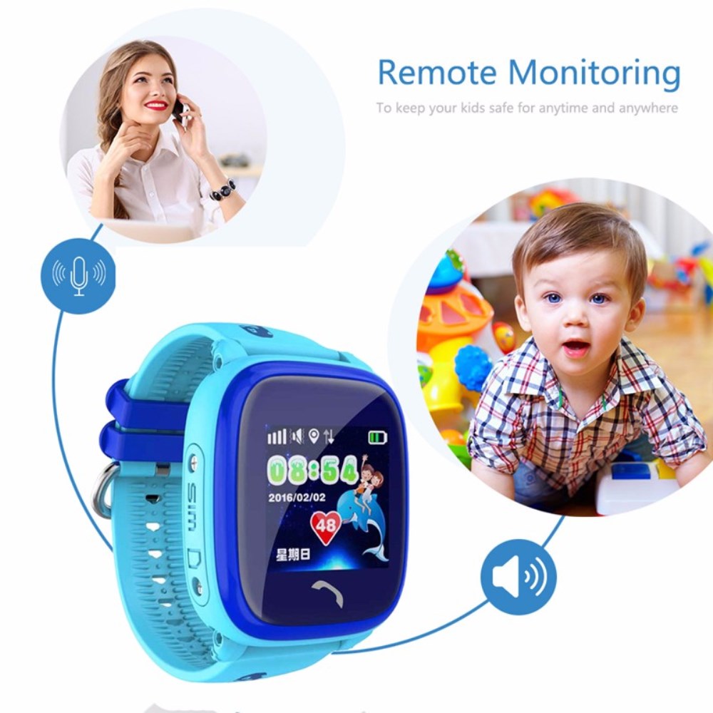 Đồng hồ thông minh định vị trẻ em LBS KKTick KDF25L, nghe gọi 2 chiều, màn hình cảm ứng tiếng Việt, kháng nước IP67 - Hàng nhập khẩu