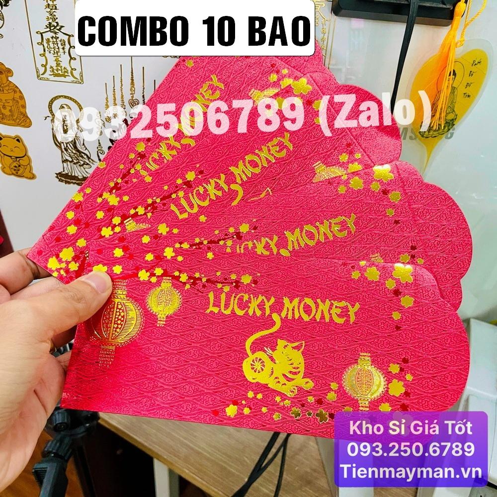 (TÚI 10 BAO) Bao Lì Xì Tết Con Mèo Vàng 2023 , Hàng Nhập Ngoại, Cực Xịn, Bao Lì Xì Lucky Money - NELI - RƯỚC LỘC XUÂN