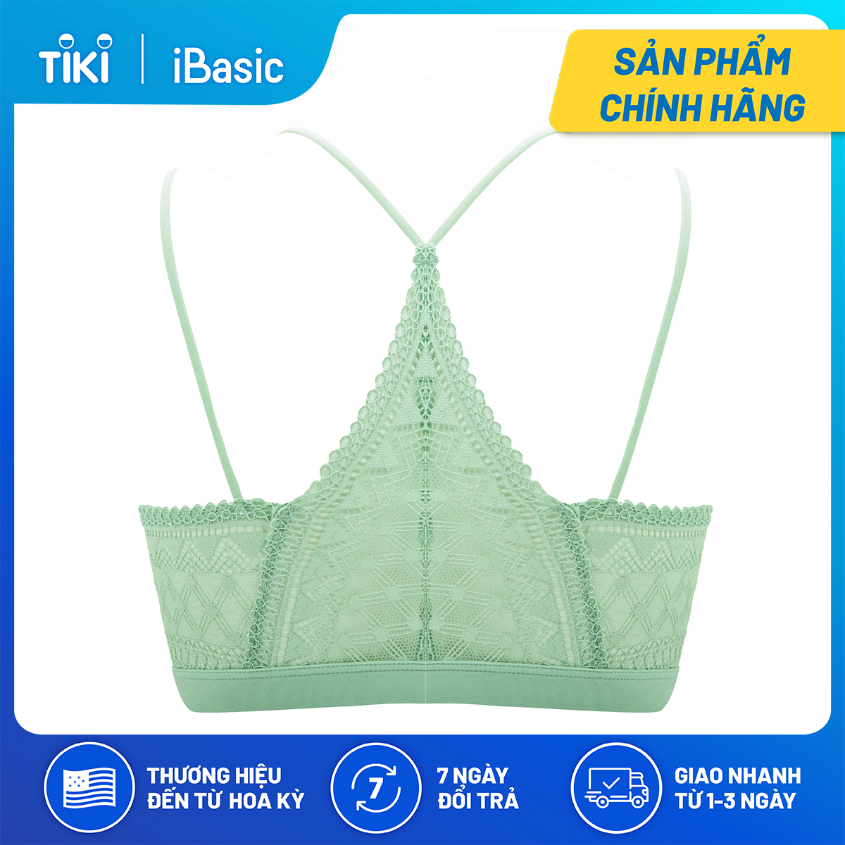 Hình ảnh Áo bralette không gọng mút mỏng iBasic BRAW153