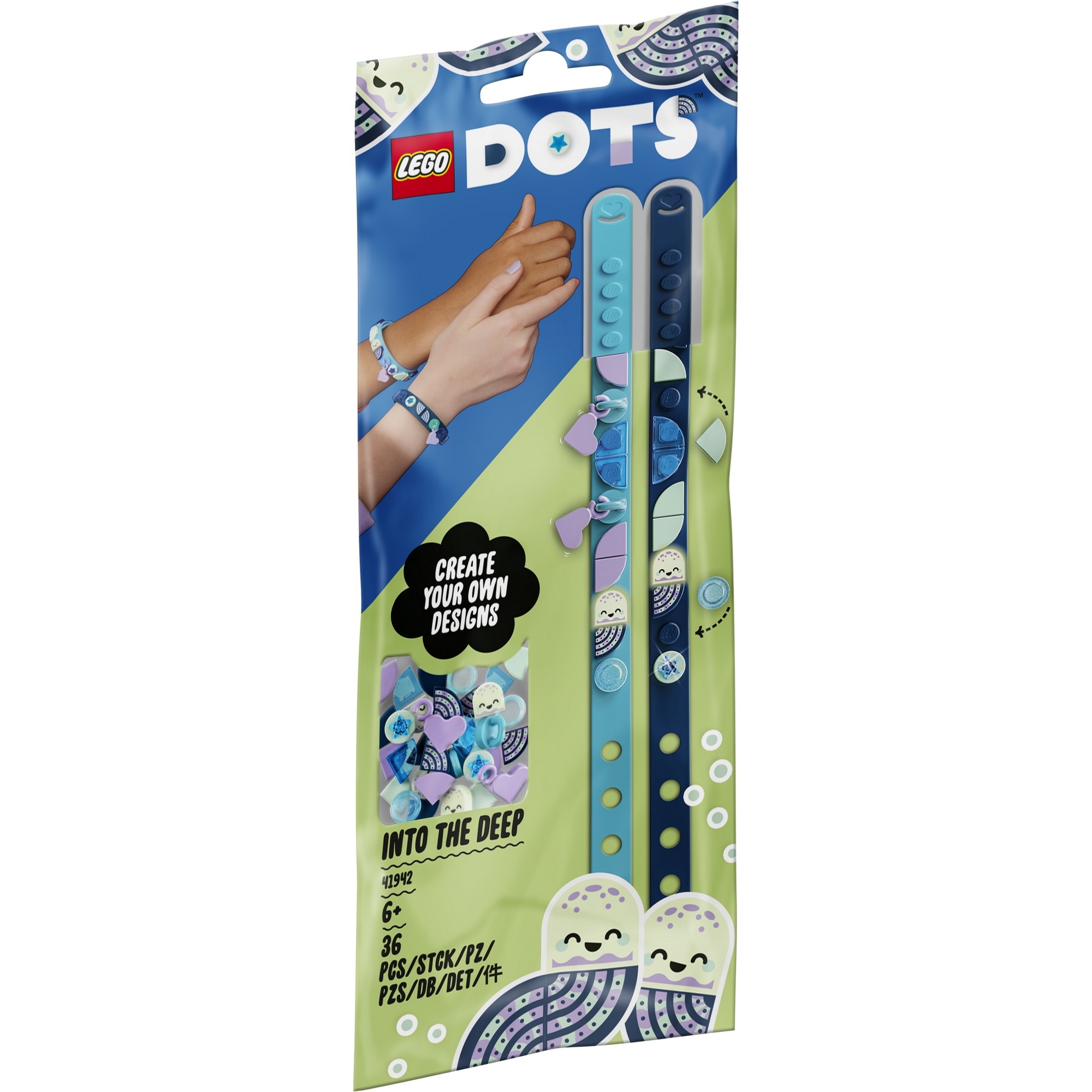 LEGO DOTS 41942 Bộ Vòng Tay Nàng Tiên Cá (36 chi tiết)